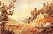Wall, William Guy View Near Fishkill Spain oil painting reproduction
